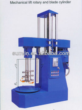 high speed mixer,glaze mixer,glaze high speed dispersion mixer,Mechanical lift rotary and blade cylinder 18kw,JF2-15