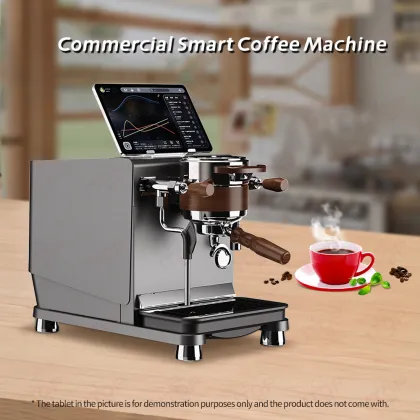 Electric Espresso Maker: Dual Boiler Single-Head Semi-Automatic Coffee Machine