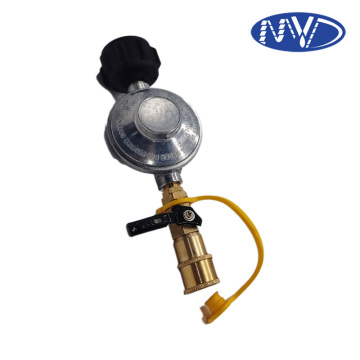 Dedicated pressure regulator for gas cylinders