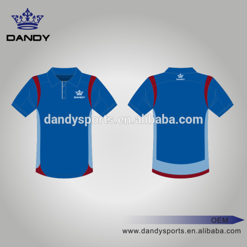 အမျိုးသားများအတွက် Sublimation Golf Polo Shirt