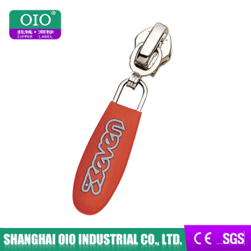 OIO Wholesale Garment Rubber Zipper Puller With Logo