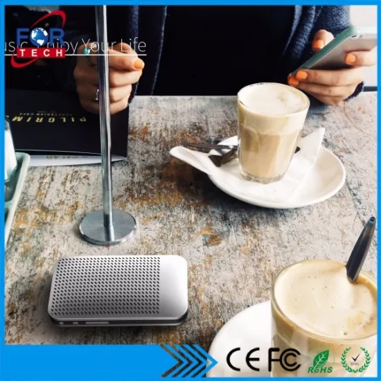 2017 Innovation Cool Electronics Gadgets Speaker Power Banks 5000mah with Operations Guide