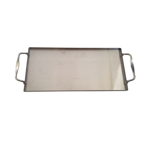 Roestvrijstalen grill pan topper