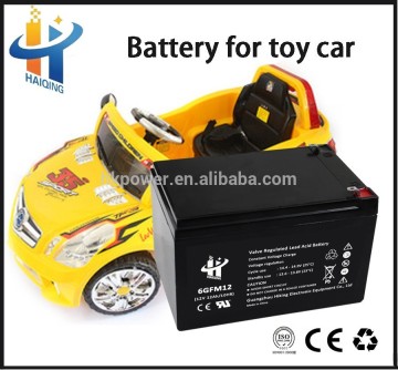 2015 New Arrival 12v 12ah lead acid battery operated toy baby car
