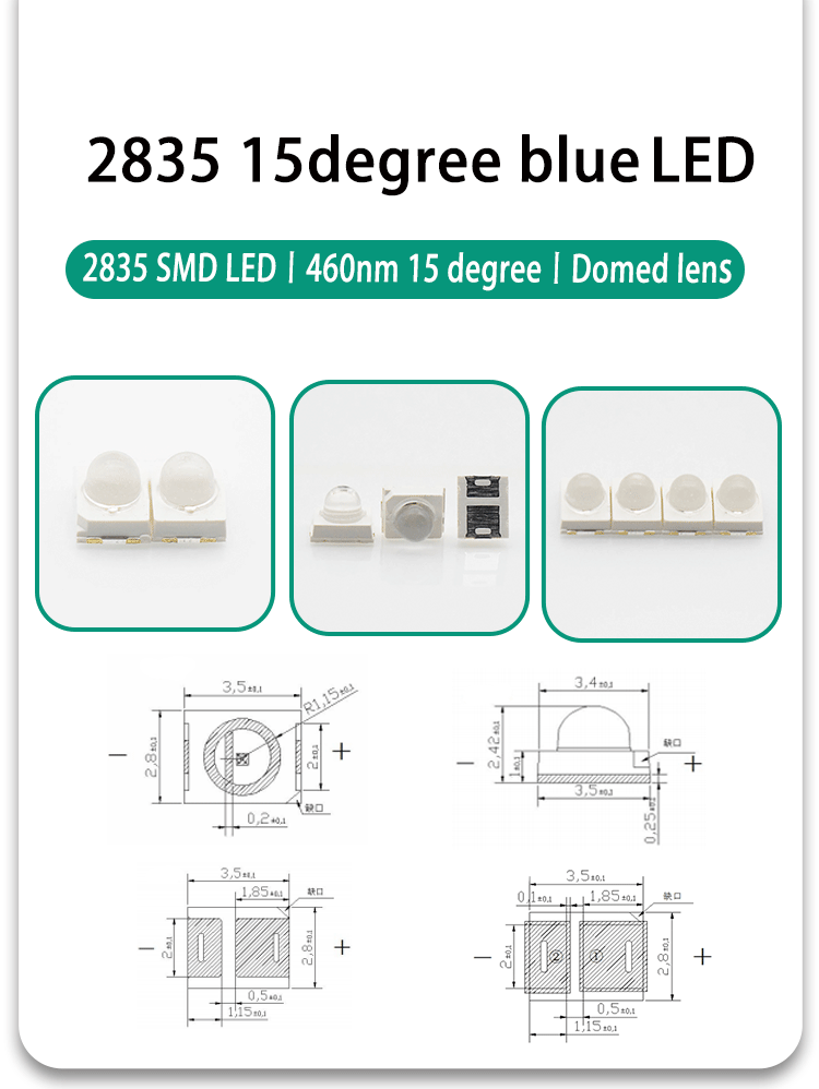 Domed-Lens-LED-Blue-2835-SMD-450nm-455nm-15-Degree-2835UBC45D2L26A15-2835-SMD-LED-Blue-LED-With-Domed-Lens-15-degree-450nm-455nm-blue-LED-2835-PLCC_02