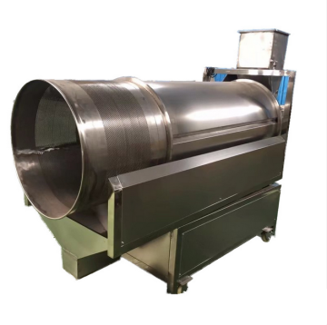 Continuous Stainless Steel Drum Seasoning Machine for Processing Potato Chips, French Fries, and Other Snacks