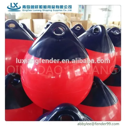 luxiang brand orange A type marine marker mooring buoy