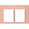 2024 Personalized Custom Undated Weekly Diary Planner