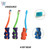Food grade material Bear kids cute toothbrush