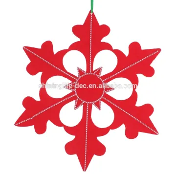fabric snowflake ornament christmas snowflake decoration