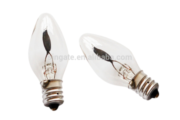 C7 C32 flame 3w E12 clear	23*54MM 32*102MM Incandescent candle lights