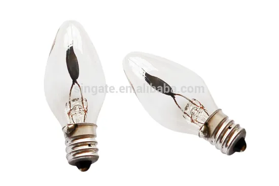 C7 C32 flame 3w E12 clear	23*54MM 32*102MM Incandescent candle lights