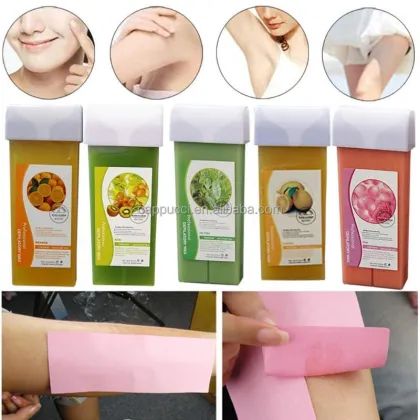 Hot Selling 100ml Hair Removal Roller Wax Cartridge Strip Wax for Private Label