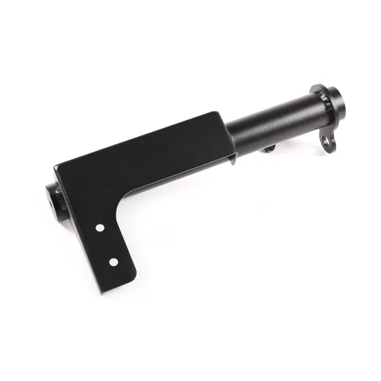 Aluminum Alloy Matte Black Tailgate Flagpole Bracket for 04-19 Land Rover Defender