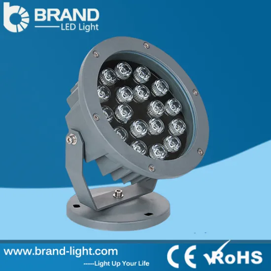 Wholesale 18*1w Round LED Outdoor Flood Light Ip65 Waterproof