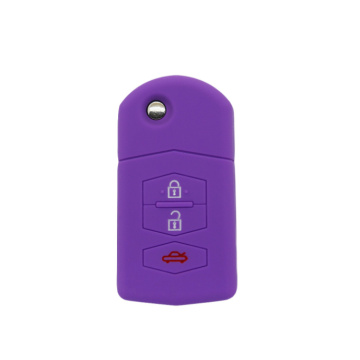 Mazda 3 button remote key car key case