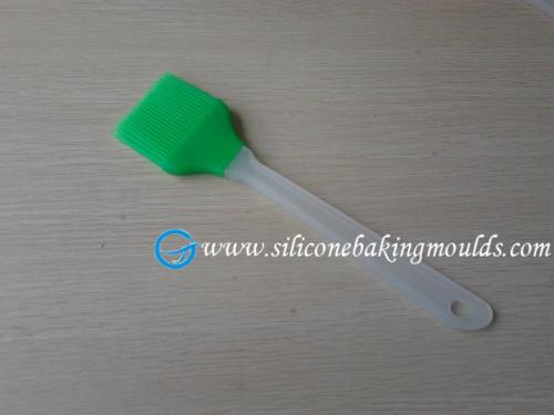 Food-grade Middle Size Silicone Basting Brush Eco-friendly With Pp Handle For Bbq