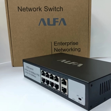 High Quality Metal POE Switch 8+2100Mbps: Manufacturer Direct Deals