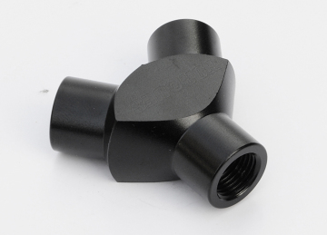 1/8" NPT female y-branch adapters