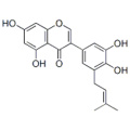 4H-1-Benzopyran-4-one, 3- [3,4-dihydroxy-5- (3-méthyl-2-butèn-1-yl) phényl] -5,7-dihydroxy- CAS 116709-70-7