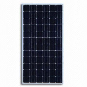 175W Monocrystalline Solar Panel with 6 x 12 Cells, TÜV/IEC/CE Mark and 25-year Lifespan
