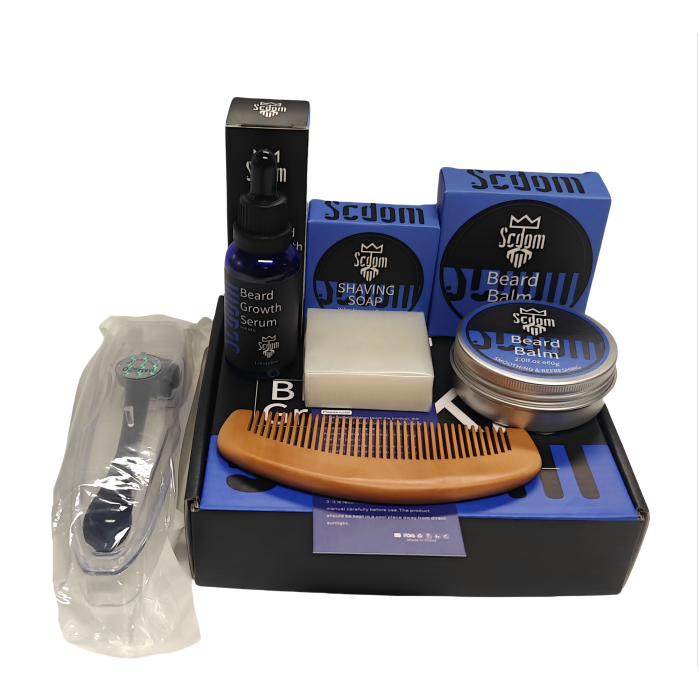 Kit de aparador de barba do conjunto de 5 peças