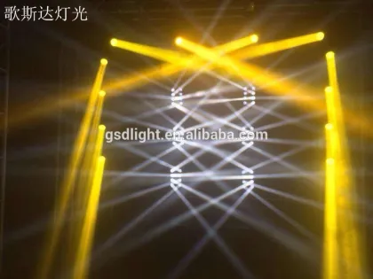 New Spider Led Flash Light Effect Disco Light Moving Head Light Stage Effect Robot