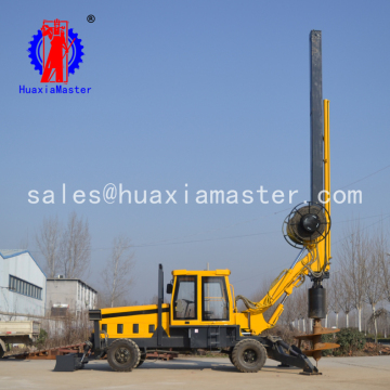 15 meters wheeled rotary pile drilling rig high efficiency for sale