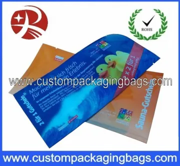 Free Design Heat Seal Custom Packaging Bags , Custom Logo Bags