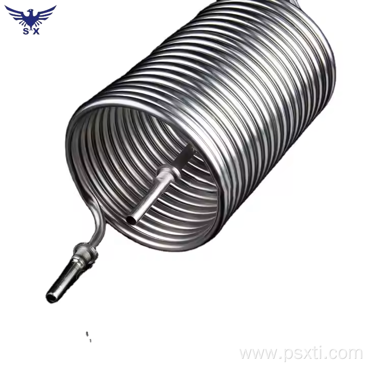High Quality Titanium Coil Tube