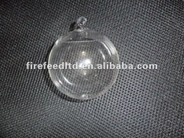 decorative hanging glass balls with one hook