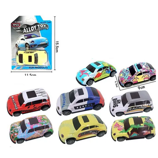 Promotion: 1 Dollar Item - Toy Die-Cast Pull Back Car, Alloy, Mini Car Toy