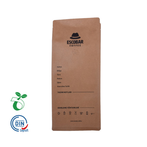 Еко биоразградими торбички с Ziplock Coffee Packaging с клапан