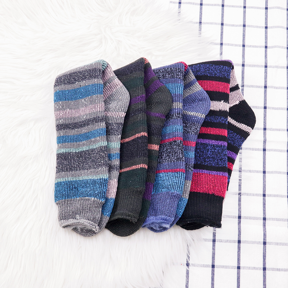 fleece winter terry socks