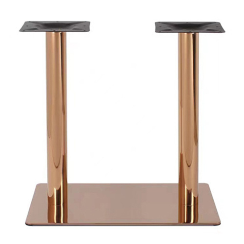 Rose Gold Stainless Steel Dining Round Bar Table Bases