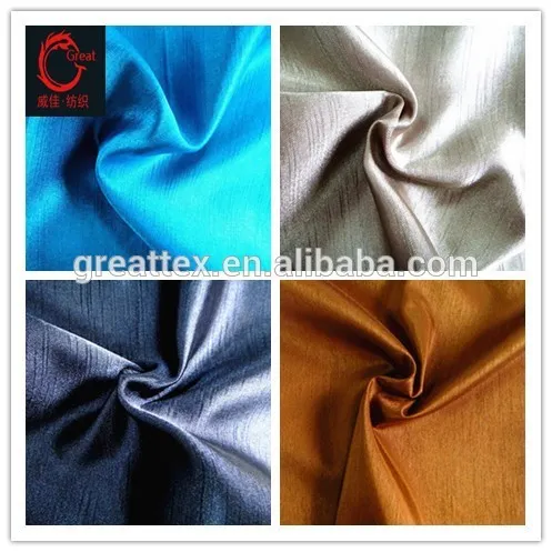 hot sale, polyester slub satin fabric