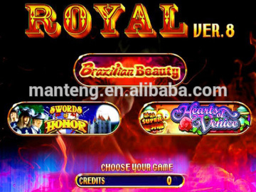 New Royal 3 in 1 V8 Slot Game Board