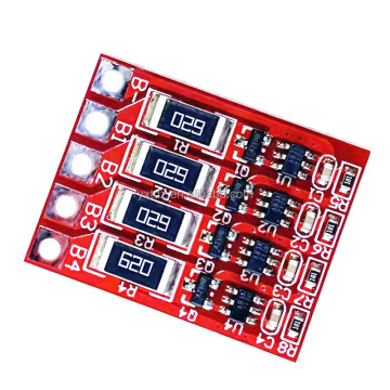 BMS 4S 12.8V 18650 LiFePO4 Battery Protection Board with Balancer Equalization Function