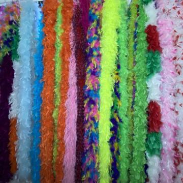 Boa de plumas de fiesta de venta caliente