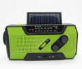 Allarme radio torcia solare multifunzione