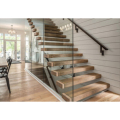Escalera de madera moderna Escaleras rectas flotantes