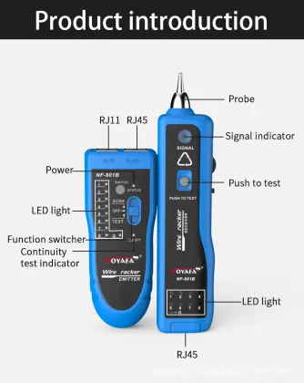 NF-801B NF801B Network Cable Tester - Newest Model