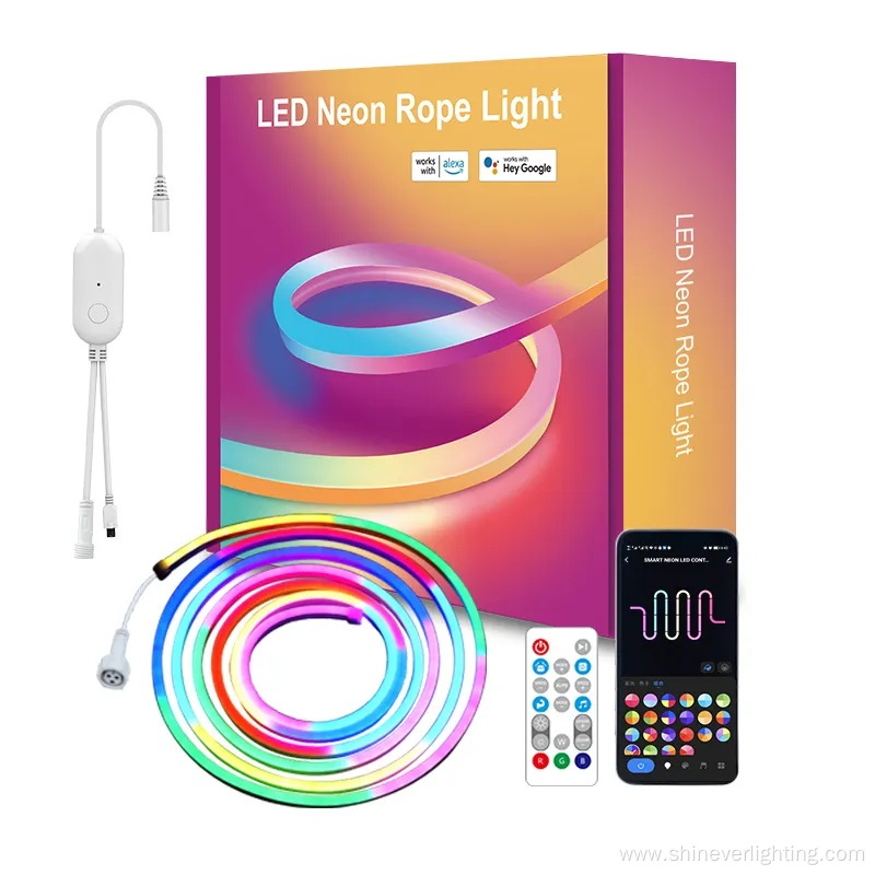 Neon Led Lights Flexible Soft Strip for Bedroom