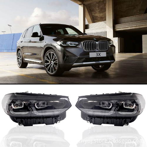 Tuning X3 G01 Headlight - Compatible with BMW 2021-2022, 1 Piece, 12V, Pallet + Carton Packaging, 12 Month Warranty