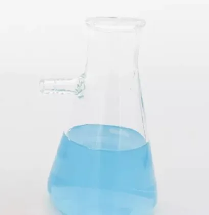 Elementry Flask Filtering Flask with Side Tubulature