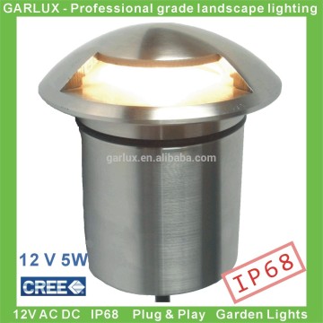 12 volt 5 watt led driveway lights with one hatch