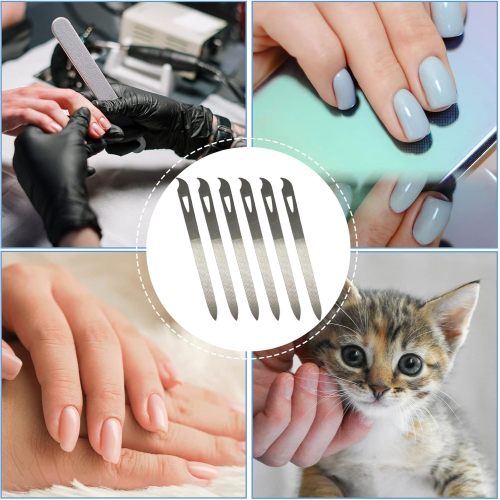 Nail Files for Natural Nails (6 Pack)