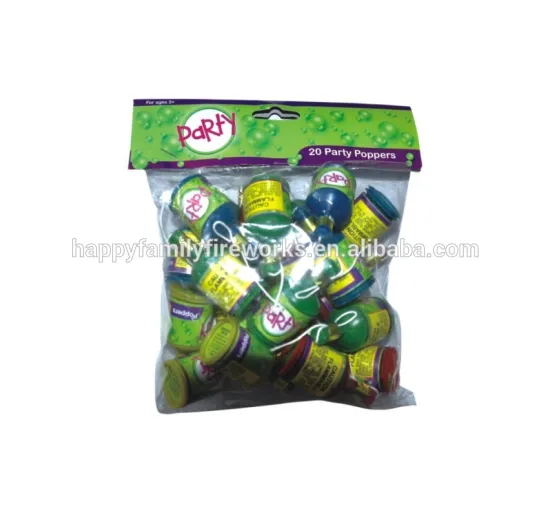 T8502-20 PARTY POPPERS / WEDDING DECORATIONS / TOY FIREWORKS