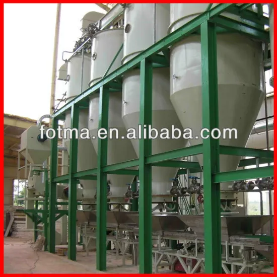 30-150T/D parboiling machine