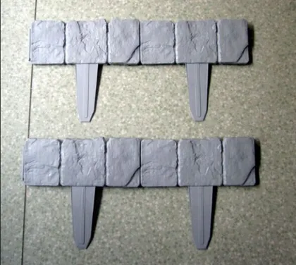 Lakeland Cobbled Stone Effect Plastic Garden Edging